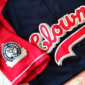 Indianapolis Clowns Authentic Baseball League Jersey, size XL
